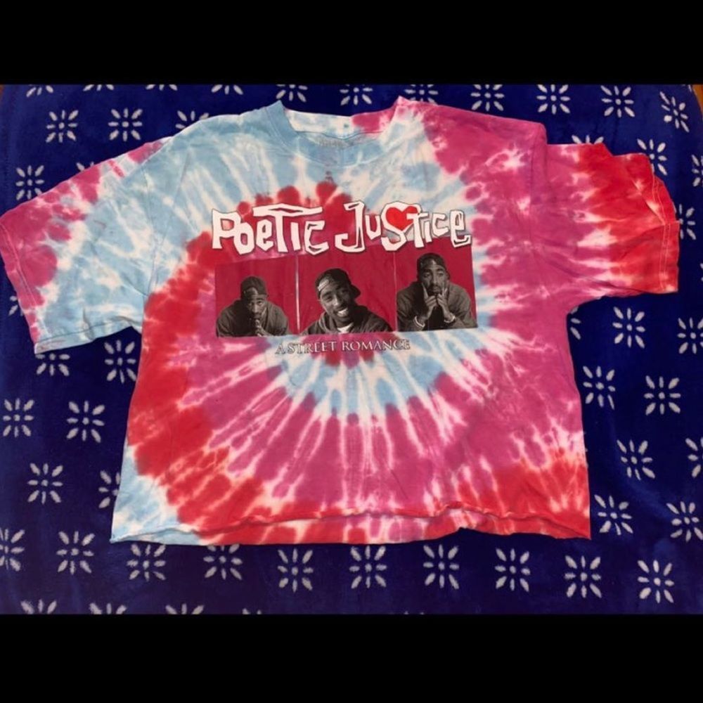 Tupac crop top